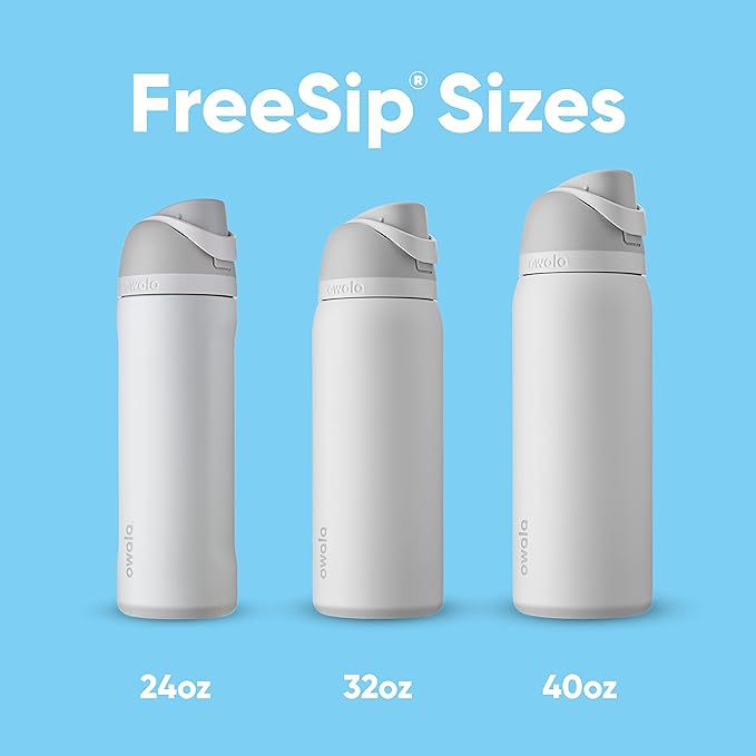 Insulated Stainless Steel Water Bottle with Straw