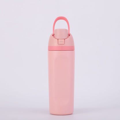 Insulated Stainless Steel Water Bottle with Straw