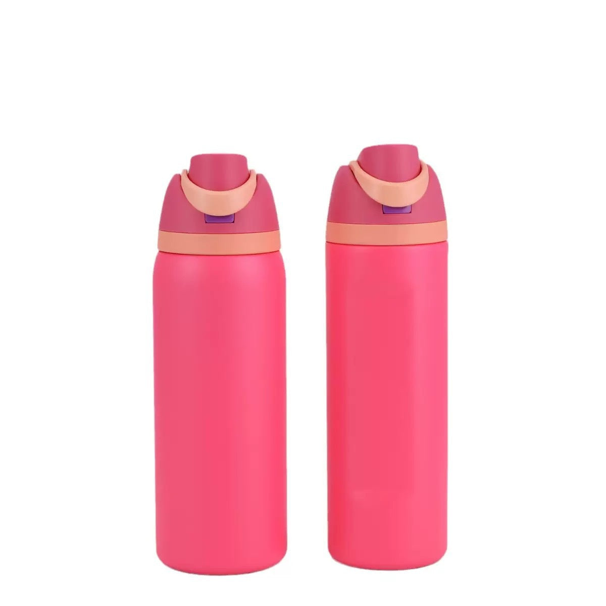 Insulated Stainless Steel Water Bottle with Straw