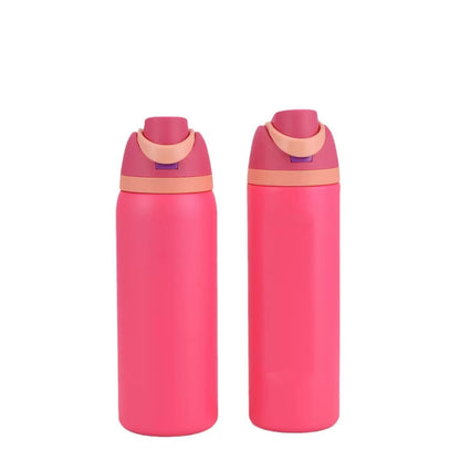 Insulated Stainless Steel Water Bottle with Straw