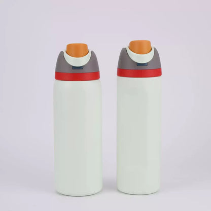 Insulated Stainless Steel Water Bottle with Straw